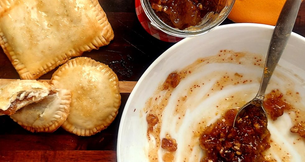 Fig jam hand pies for the hesitant host