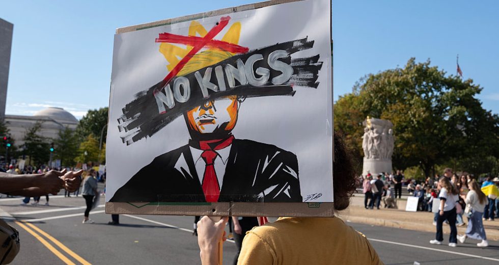Massive “No Kings” protests short-circuit MAGA’s mockery