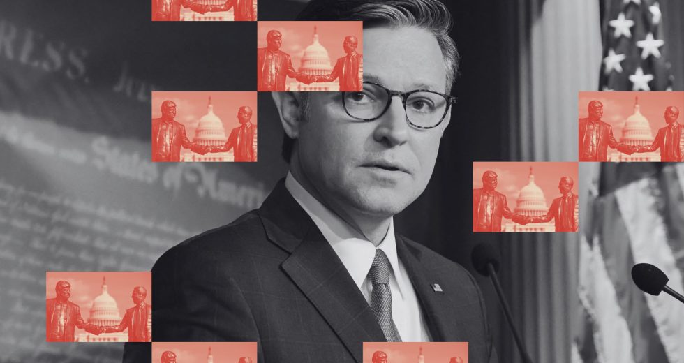 Mike Johnson exploits the shutdown to hide the Epstein files
