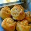 Cheesy cacio e pepe rolls, warm from the oven
