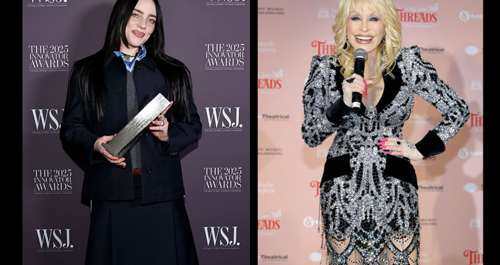 Billie Eilish calls out billionaires, Dolly Parton shows how to give back