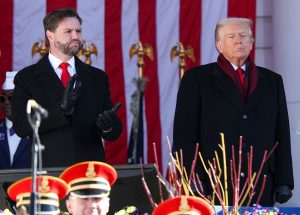 “Victory Day”: Trump rewrites Veterans Day at Arlington