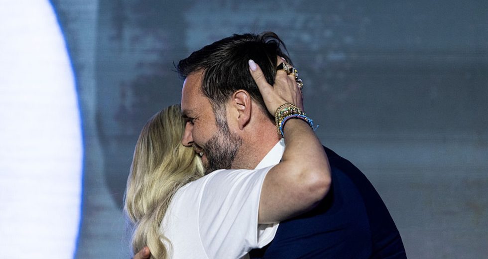 Why JD Vance and Erika Kirk’s hug made tongues wag