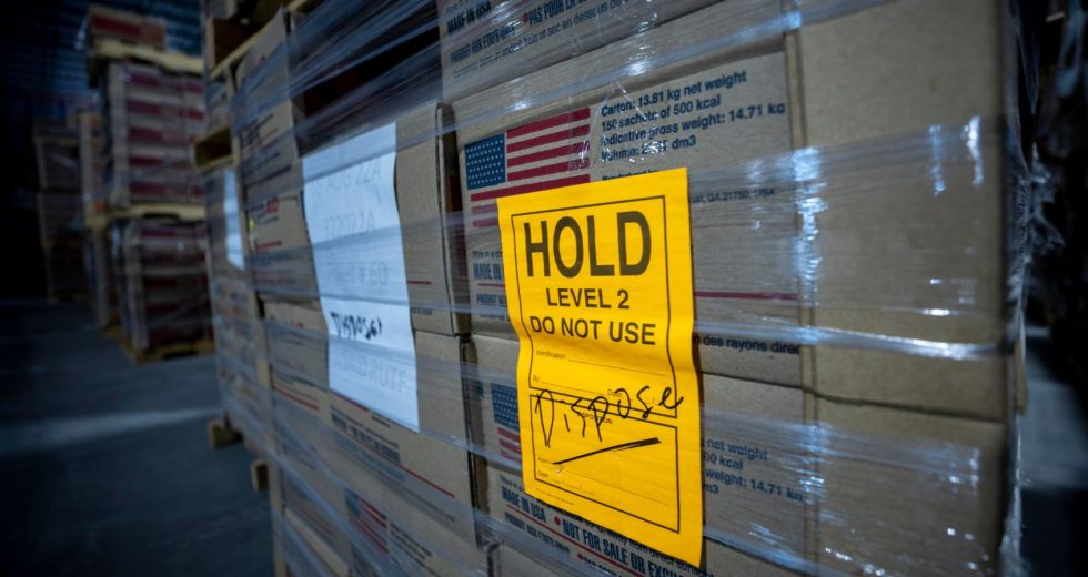 As hunger rises, Trump administration’s “efficiency” goals cause massive food waste