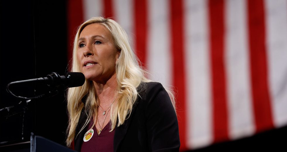 “Got some kind of an act going”: Trump accuses Greene of putting on show for Democrats