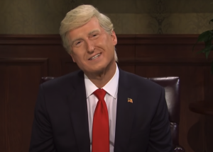 “We all know it’s about me”: Trump takes over “Saturday Night Live” NYC mayor debate