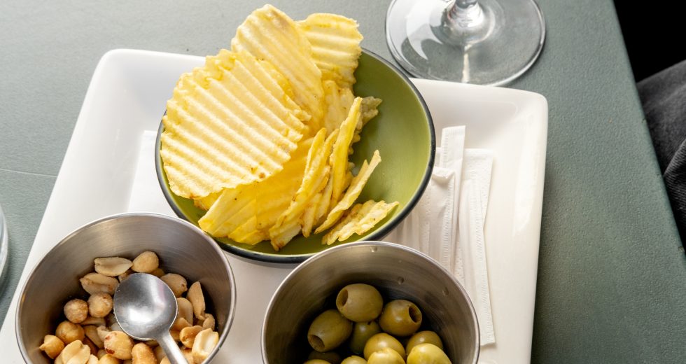 Punch and nibbles, like “Sherlock”