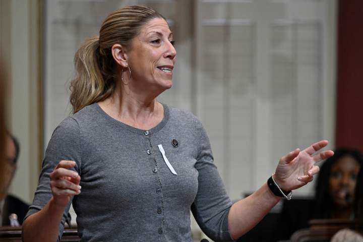 Político de Quebec elogiado por falar abertamente sobre os sintomas da menopausa na legislatura