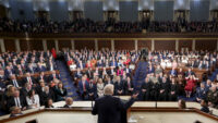 Dentro da Câmara no discurso de Trump sobre o estado da União