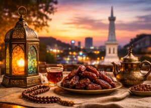 Programação de Imsak e Iftar para Jogja, quarta-feira, 25 de fevereiro de 2026 – O Busílis