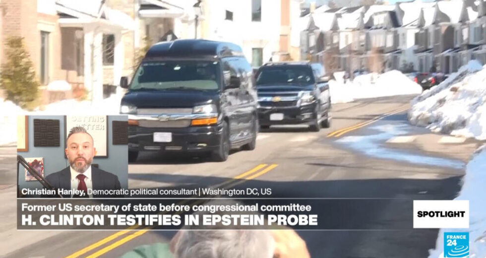 Hillary Clinton testemunha em investigação sobre arquivos de Epstein