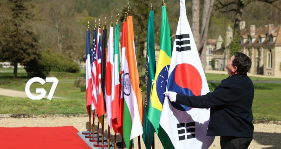 G7 se reúne na França para consertar ruptura com os EUA na guerra no Oriente Médio