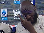 Chorando Romelu Lukaku diz que estava ‘morto antes de se transferir do Chelsea para o Napoli’ em entrevista emocionante depois de quebrar a seca de gols desde a morte de seu pai