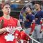 As estrelas do beisebol canadense alimentam a rivalidade com a equipe dos EUA ao usar camisetas de hóquei no treino antes do confronto WBC