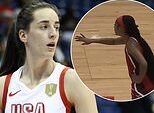 Caitlin Clark parece esnobar brutalmente o rival da WNBA, Angel Reese, durante o jogo da equipe dos EUA … enquanto Dave Portnoy pesa
