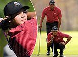 Pesadelo para Charlie Woods quando o filho de Tiger, 17, termina em último por 10 SHOTS no prestigioso ‘Junior Masters’