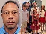 Serviço Secreto ‘PROIBIDO Tiger Woods de dirigir os netos de Trump’, surge após a prisão da lenda do golfe por DUI