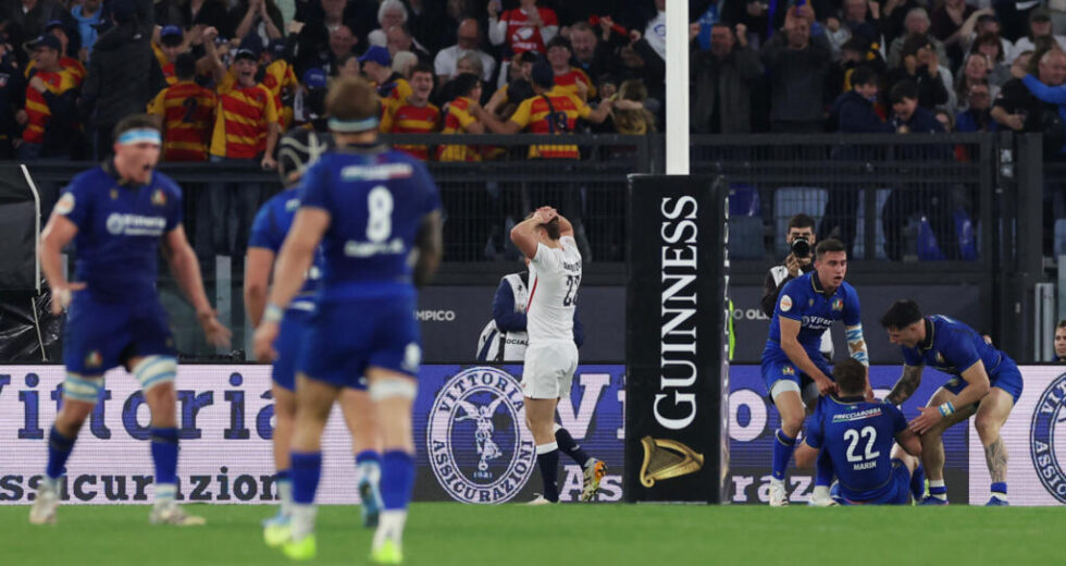 Itália conquista primeira vitória histórica sobre a Inglaterra nas Seis Nações