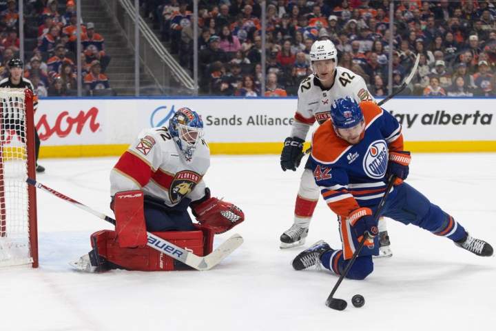 Bobrovsky perfeito como Panthers em branco Oilers 4-0