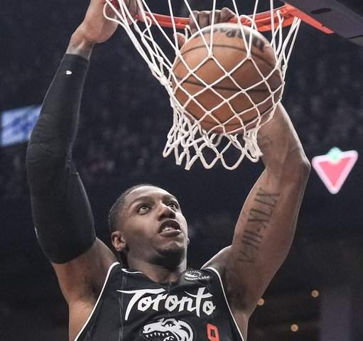 Barnes lidera Raptors contra Pelicans por 119-106