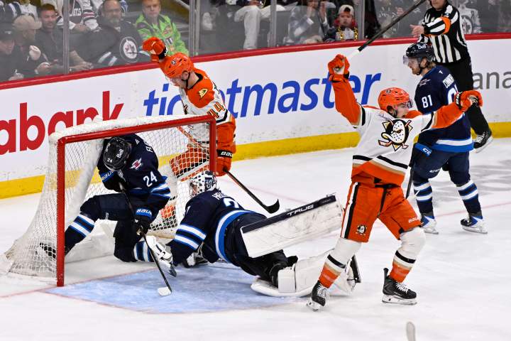 Winnipeg Jets apático na derrota por 4-1 para Anaheim – Winnipeg
