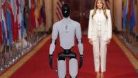 Melania Trump aparece ao lado de um robô de IA em evento na Casa Branca – Nacional