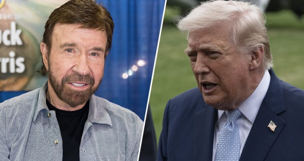 Trump reage à morte de Chuck Norris