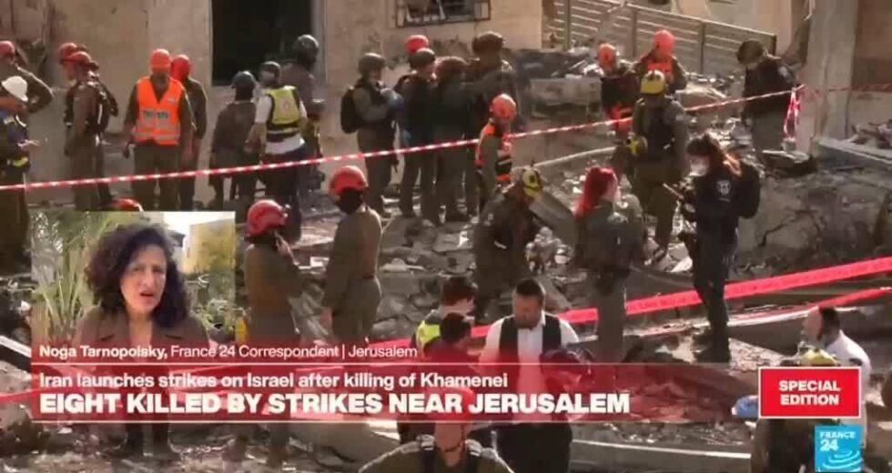 Irã lança ataques contra Israel: oito mortos em ataques perto de Jerusalém