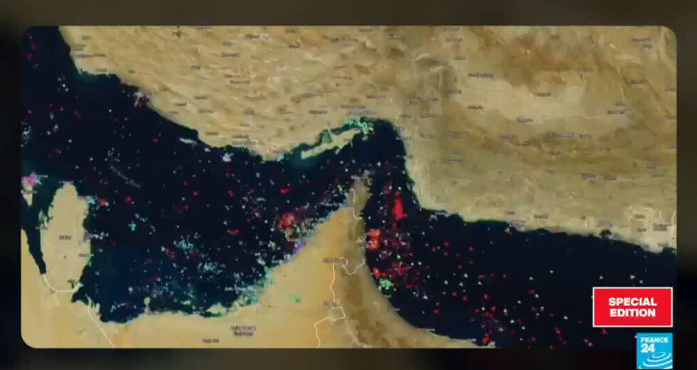 Paradas de trânsito no Estreito de Ormuz