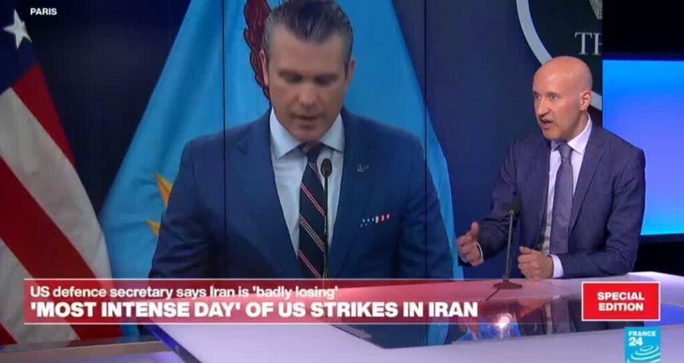 Hegseth promete o dia mais intenso de ataques dos EUA até agora, enquanto o Irã pretende lutar