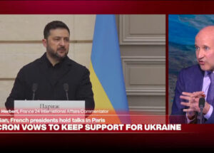 Zelensky em Paris: Macron não promete ‘trégua’ para a Rússia apesar da guerra no Oriente Médio