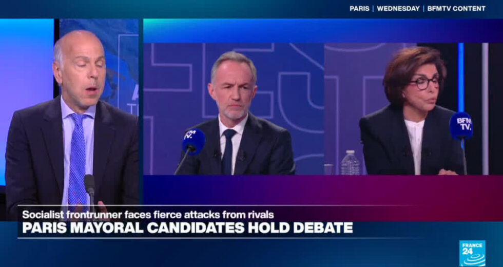 Corrida para prefeito de Paris: líder socialista enfrenta ataques ferozes de rivais