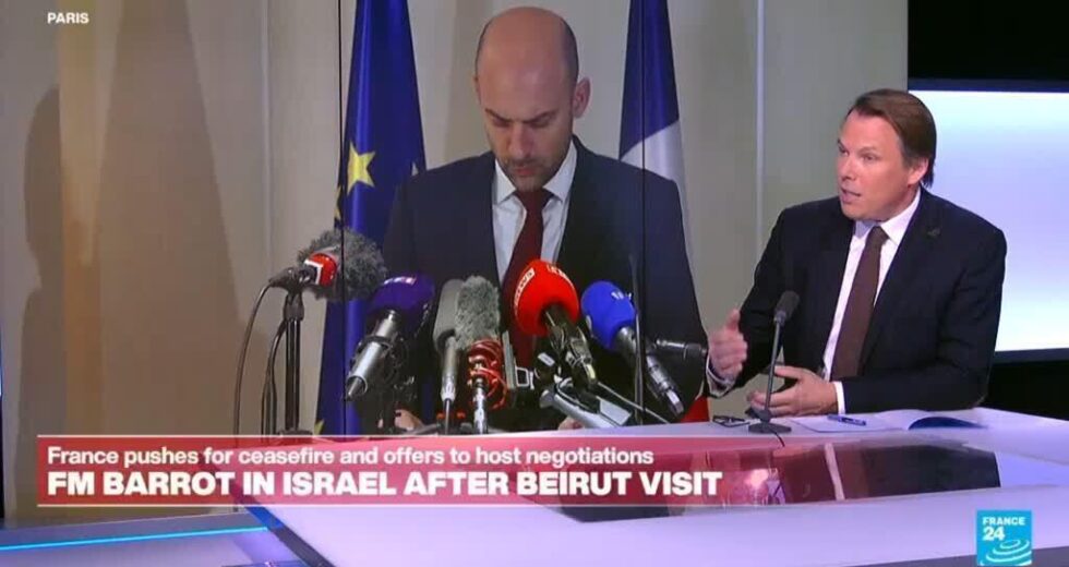 O que é que a França espera alcançar com a visita de FM ao Médio Oriente?