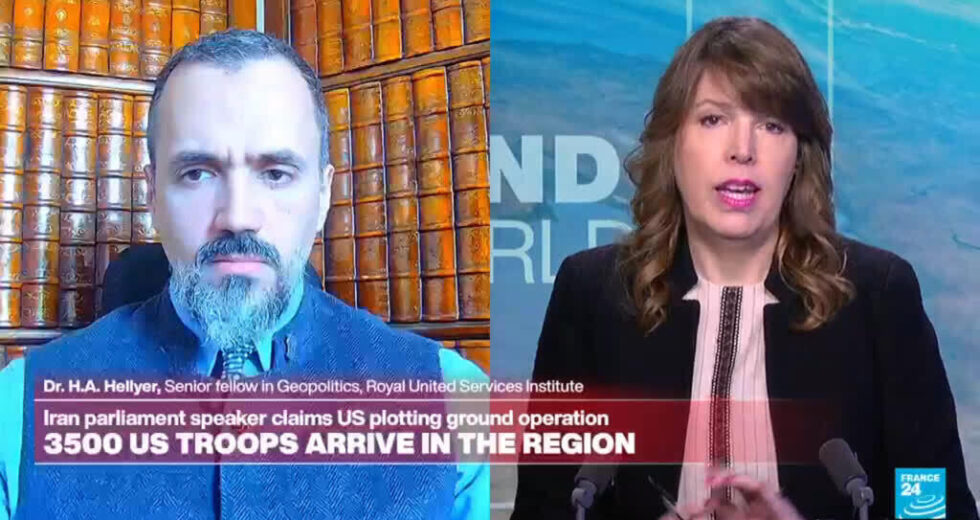 Irã: 3.500 soldados dos EUA chegam à região