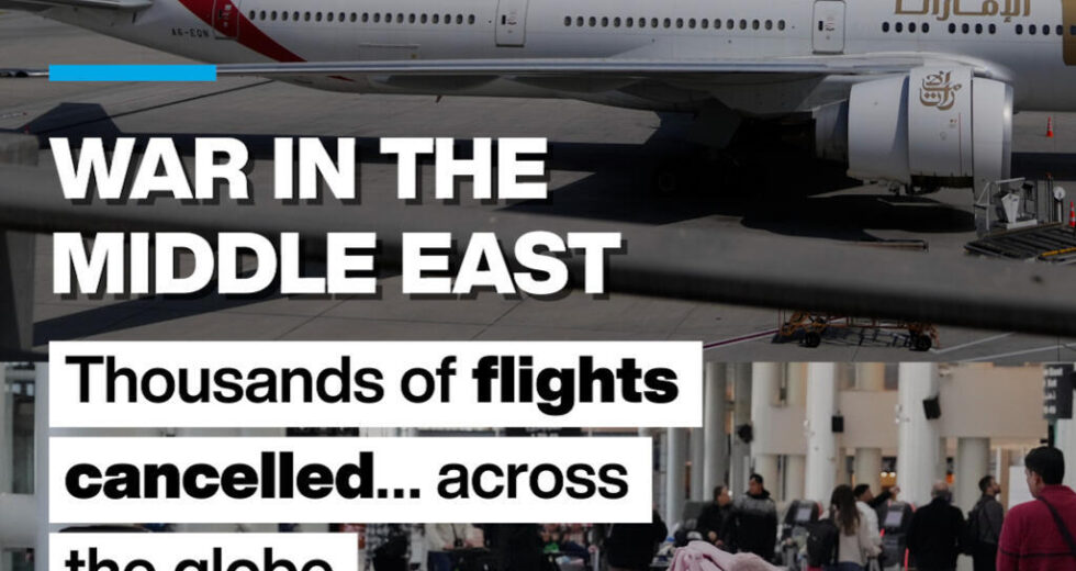Guerra no Médio Oriente: Milhares de voos cancelados… em todo o mundo
