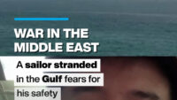 Guerra no Oriente Médio: um marinheiro preso no Golfo teme por sua segurança