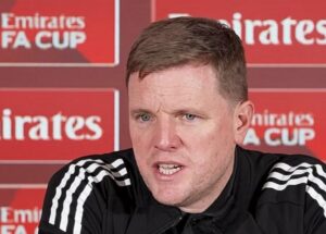 Eddie Howe dispara aviso ao Arsenal com reivindicação do Man City após eliminação da FA Cup | Futebol