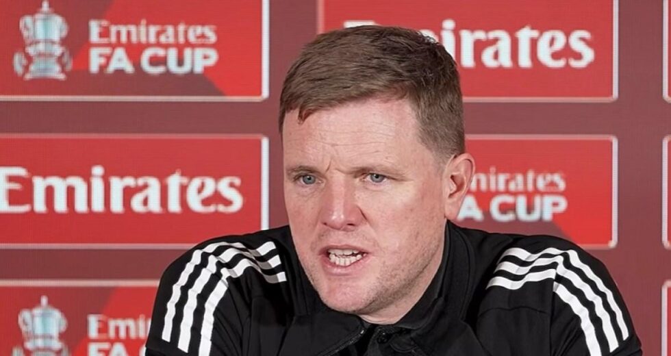 Eddie Howe dispara aviso ao Arsenal com reivindicação do Man City após eliminação da FA Cup | Futebol