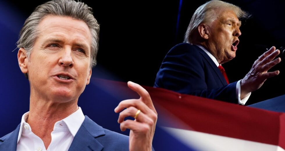 Trump impulsiona sobre o esmagamento da mídia legada, Newsom Mocks