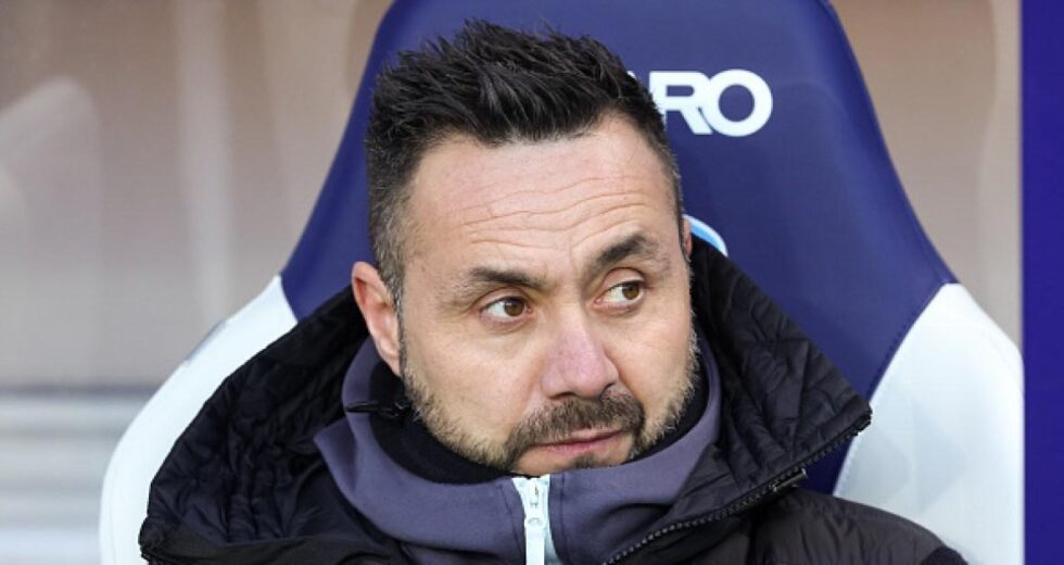 Revelada a posição de Roberto De Zerbi sobre se tornar o próximo técnico do Tottenham