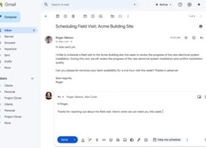 O Gmail está finalmente corrigindo uma grande lacuna em sua ferramenta Help Me Schedule