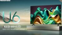 Hisense lança séries 2026 U7 e U6 com grandes recursos e preços amigáveis