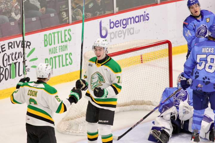 London Knights derrota Brampton Steelheads por 5 a 0 – Londres