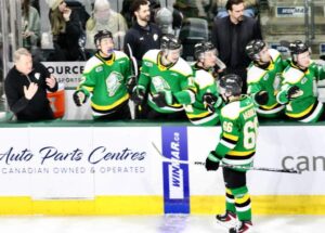 London Knights derrota Guelph Storm para chegar a 1 ponto de Sault Ste. Maria – Londres