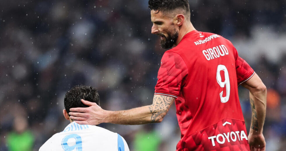 Ligue 1: Lille derrota o Marselha graças a Olivier Giroud e se aproxima do 3º lugar