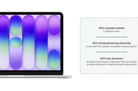 O MacBook Neo é o produto mais ecológico da Apple de todos os tempos