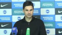 Mikel Arteta responde a Fabian Hurzeler batendo em David Raya depois que o Arsenal venceu o Brighton | Futebol