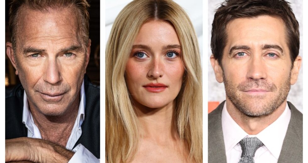 Costner e Gyllenhaal retratam lua de mel com Harry marcada para Queensland