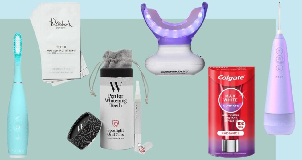 De pasta de dente espumante a kits de LED – produtos de primeira linha para um sorriso mais branco