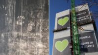 Lembrete assustador do desastre de Grenfell salvo da demolição pelas famílias | Notícias do Reino Unido